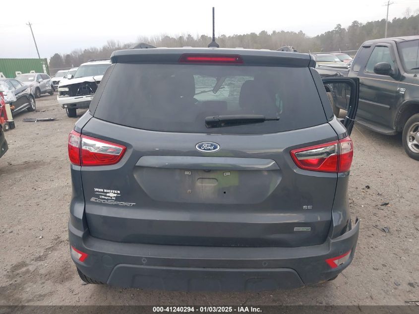 2020 Ford Ecosport Se VIN: MAJ3S2GE8LC352045 Lot: 41240294