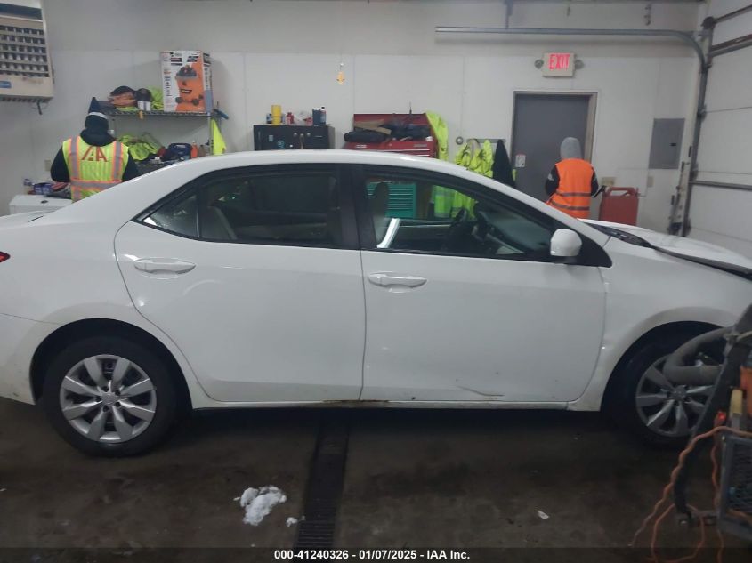 2014 TOYOTA COROLLA LE - 2T1BURHEXEC064836