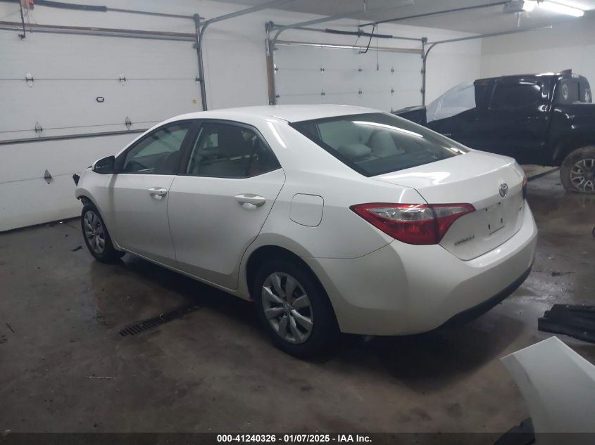 2014 TOYOTA COROLLA LE - 2T1BURHEXEC064836