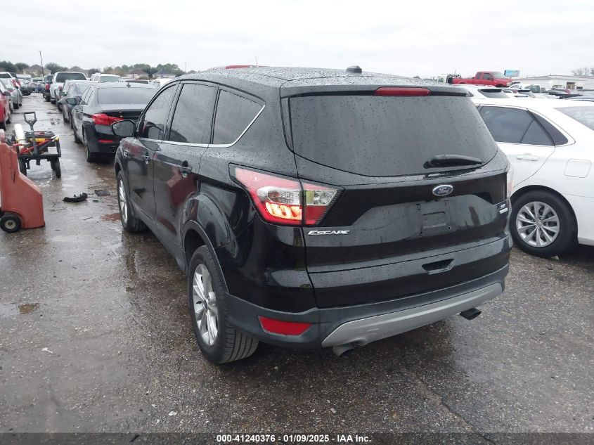 VIN 1FMCU0GD1HUE40139 2017 Ford Escape, SE no.3