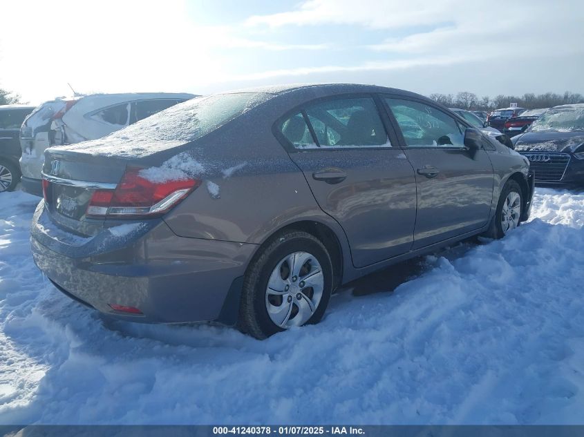 VIN 19XFB2F59FE117224 2015 Honda Civic, LX no.4