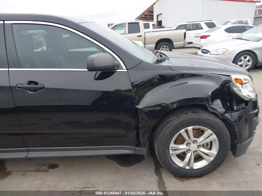 2015 CHEVROLET EQUINOX LS - 2GNALAEK6F6436077