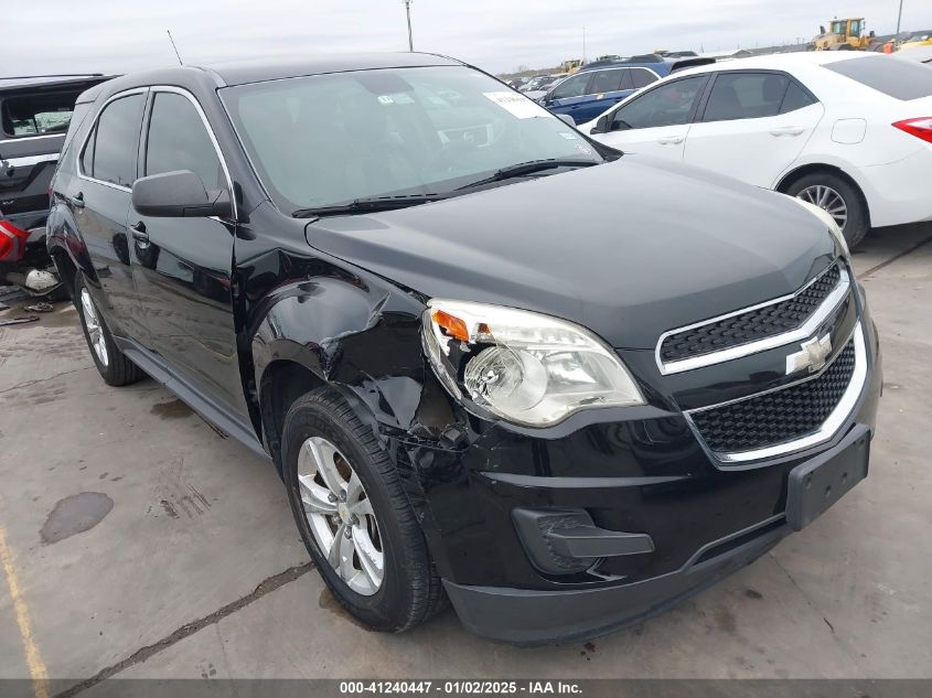 VIN 2GNALAEK6F6436077 2015 Chevrolet Equinox, LS no.1