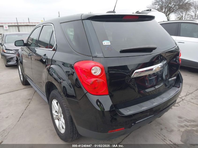 VIN 2GNALAEK6F6436077 2015 Chevrolet Equinox, LS no.3