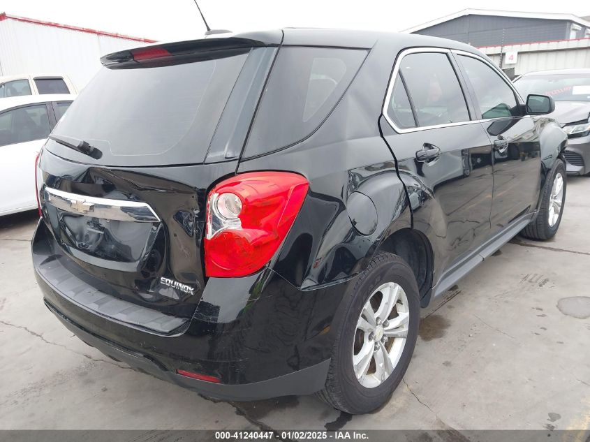 VIN 2GNALAEK6F6436077 2015 Chevrolet Equinox, LS no.6