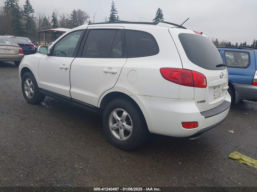 2007 HYUNDAI SANTA FE VIN: 5NMSG13D37H043847