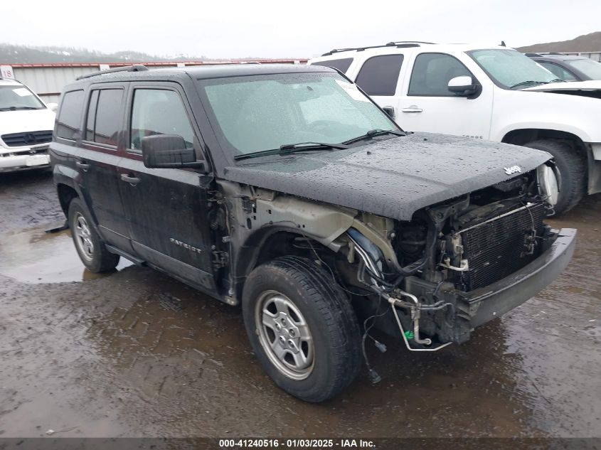 VIN 1C4NJPBB8HD161744 2017 Jeep Patriot, Sport Fwd no.1