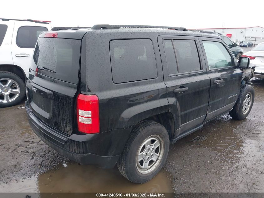 VIN 1C4NJPBB8HD161744 2017 Jeep Patriot, Sport Fwd no.4