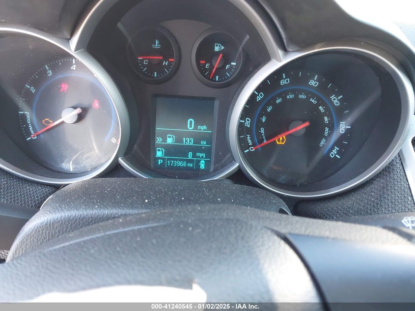 2012 CHEVROLET CRUZE VIN: 1G1PG5SC7C7139156