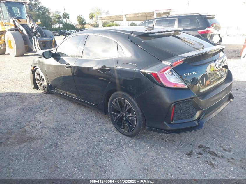 VIN SHHFK7H59HU403886 2017 Honda Civic, EX no.3