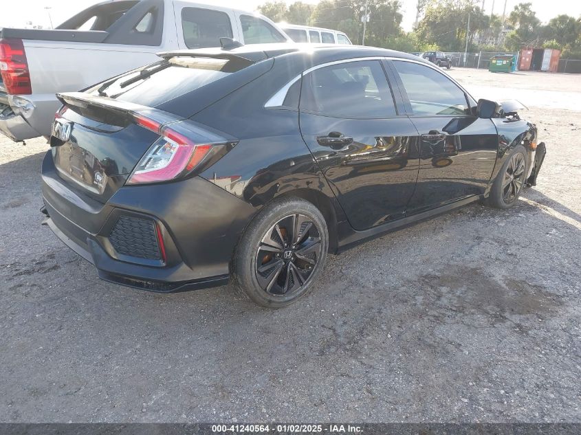 VIN SHHFK7H59HU403886 2017 Honda Civic, EX no.4