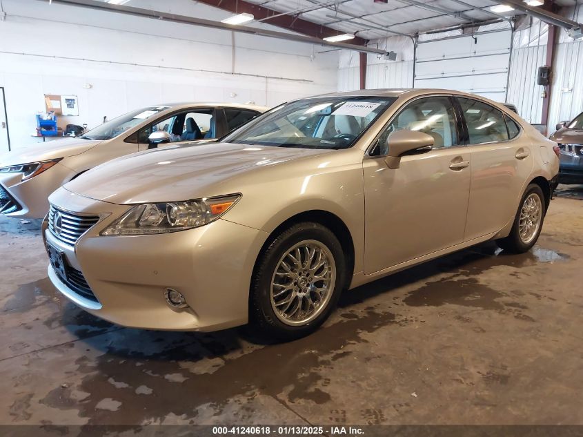 VIN JTHBK1GG2E2089611 2014 Lexus ES, 350 no.2