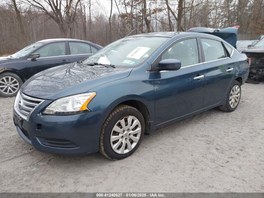 VIN 3N1AB7AP2FY257049 2015 NISSAN SENTRA no.2