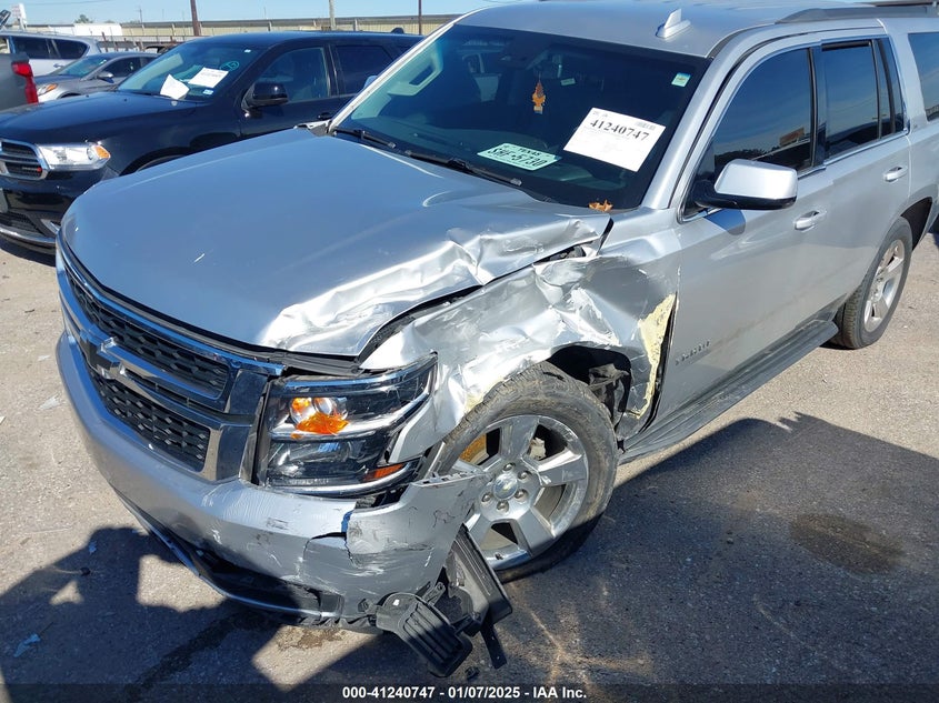 2018 CHEVROLET TAHOE LT - 1GNSCBKC8JR100578