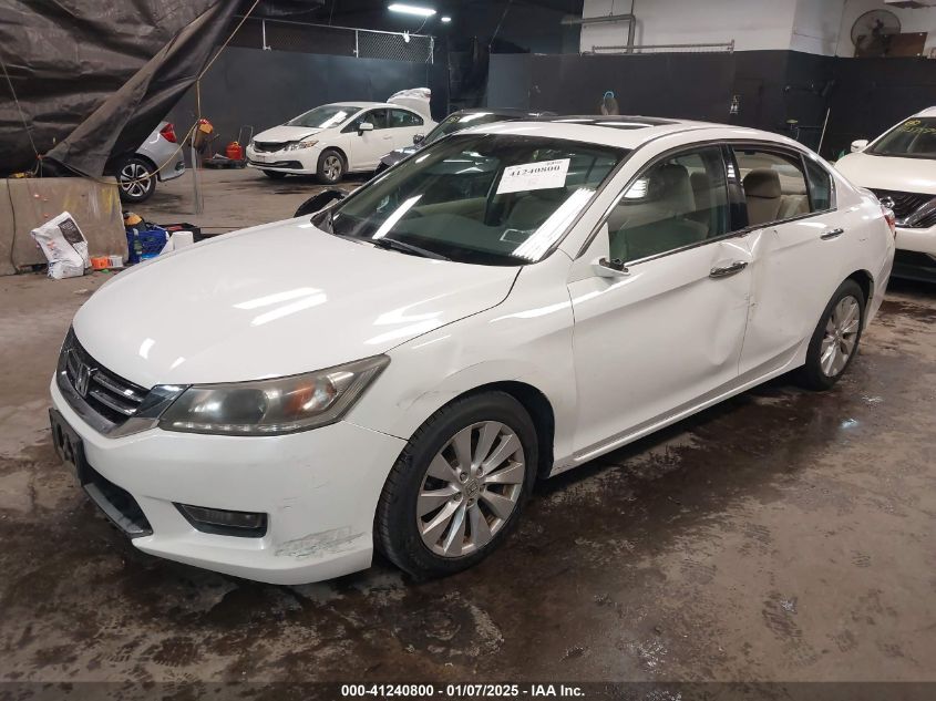 VIN 1HGCR3F84FA025635 2015 Honda Accord, Ex-L V-6 no.2