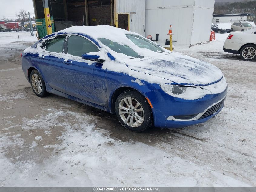 VIN 1C3CCCAB6GN113958 2016 Chrysler 200, Limited no.1