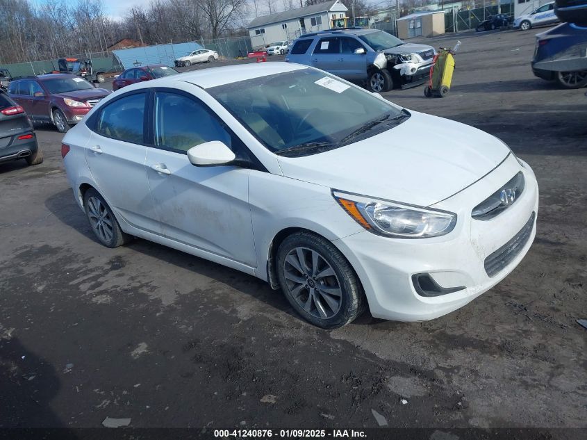 VIN KMHCT4AE2HU271244 2017 Hyundai Accent, Value Ed... no.1