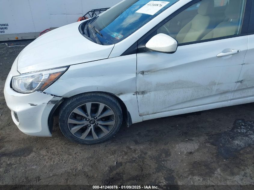 VIN KMHCT4AE2HU271244 2017 Hyundai Accent, Value Ed... no.6