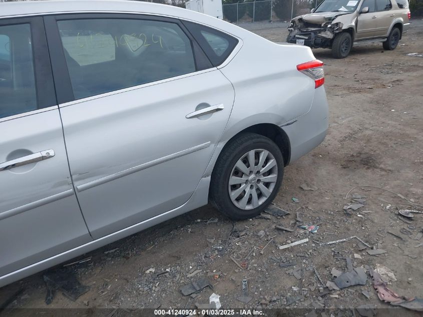 VIN 3N1AB7AP1EL690714 2014 Nissan Sentra, S no.6