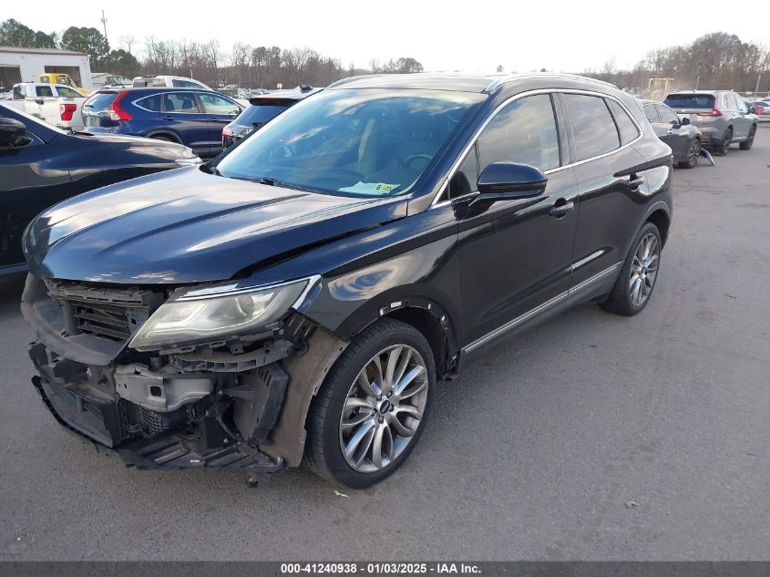 VIN 5LMCJ1A95FUJ30301 2015 Lincoln MKC no.2