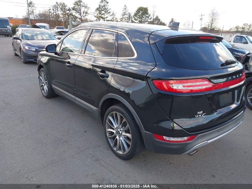 VIN 5LMCJ1A95FUJ30301 2015 Lincoln MKC no.3