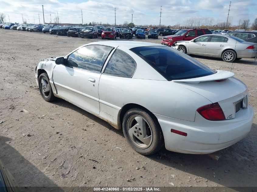 2005 Pontiac Sunfire VIN: 3G2JB12F35S147116 Lot: 41240960