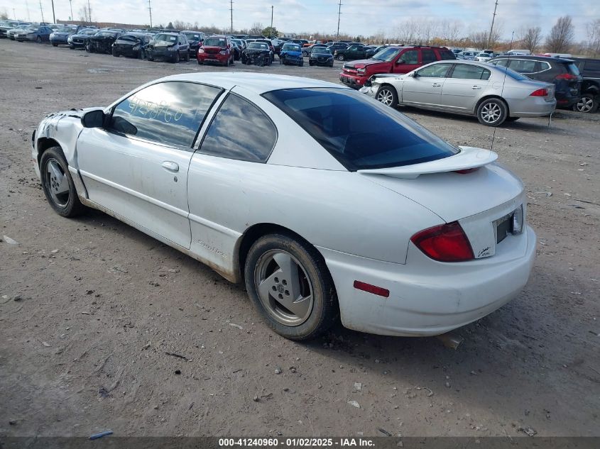 2005 Pontiac Sunfire VIN: 3G2JB12F35S147116 Lot: 41240960