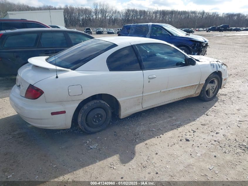 2005 Pontiac Sunfire VIN: 3G2JB12F35S147116 Lot: 41240960