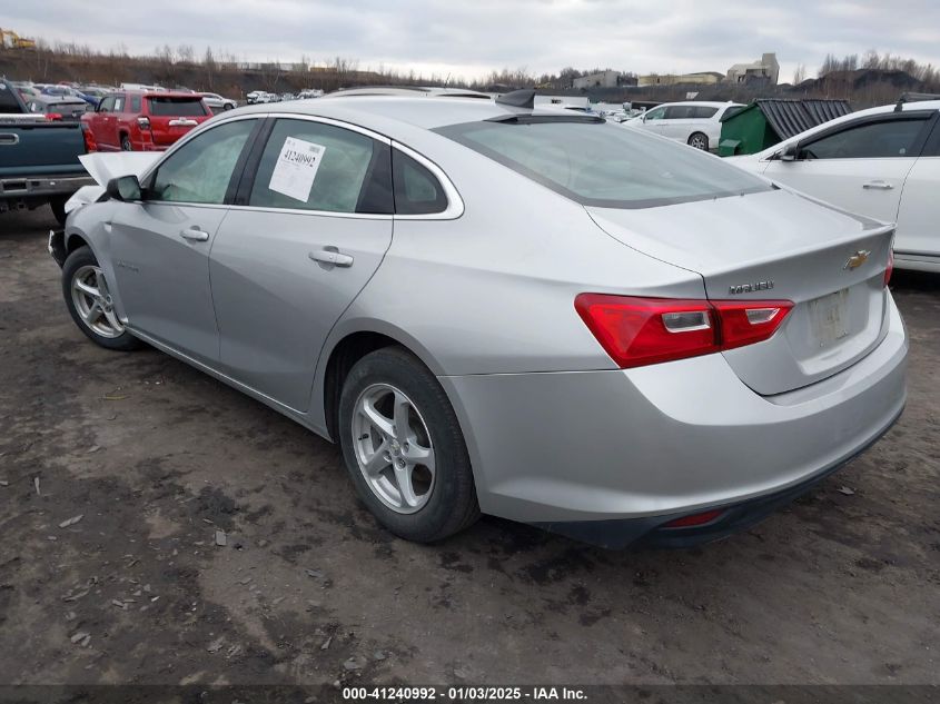 VIN 1G1ZB5ST6HF226552 2017 Chevrolet Malibu, LS no.3