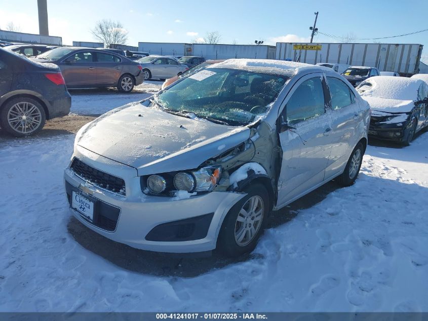 VIN 1G1JC5SH5E4236065 2014 Chevrolet Sonic, Lt Auto no.2