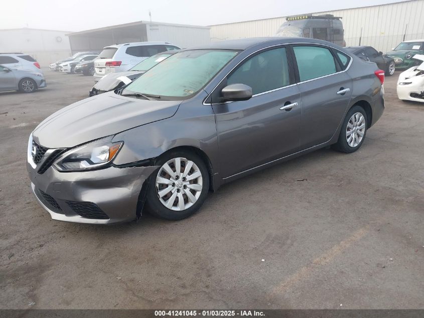 VIN 3N1AB7AP9GL678393 2016 Nissan Sentra, SV no.2