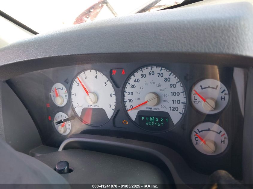 2006 Dodge Ram 1500 VIN: 1D78U18226J210806 Lot: 41241070