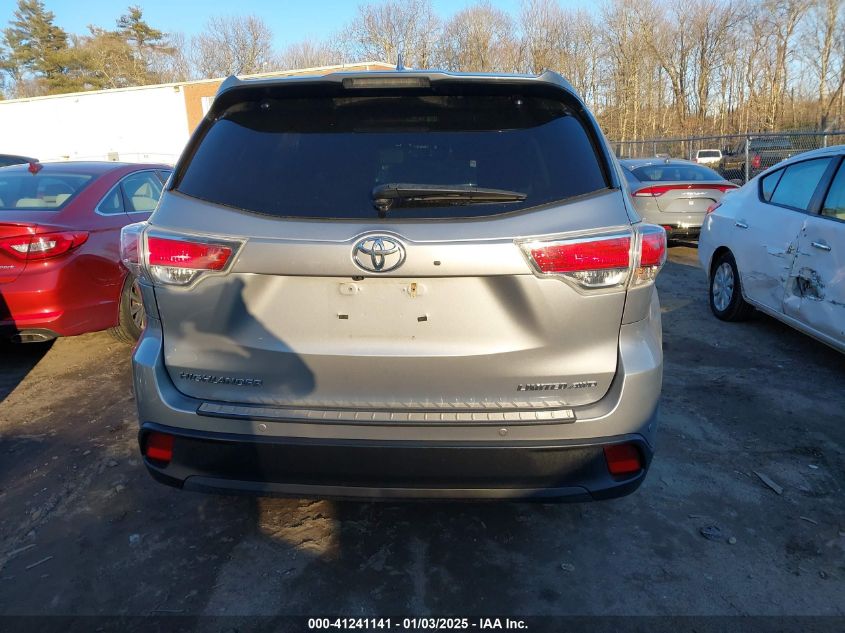 VIN 5TDDKRFH9ES007577 2014 Toyota Highlander, Limit... no.16