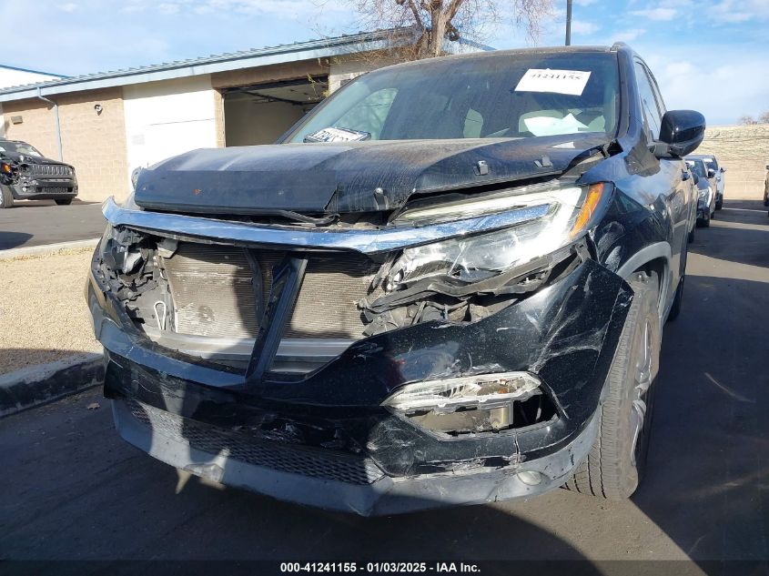 VIN 5FNYF5H34GB030417 2016 Honda Pilot, EX no.6