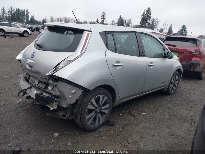 VIN 1N4AZ0CP2FC311848 2015 Nissan Leaf, SL no.4