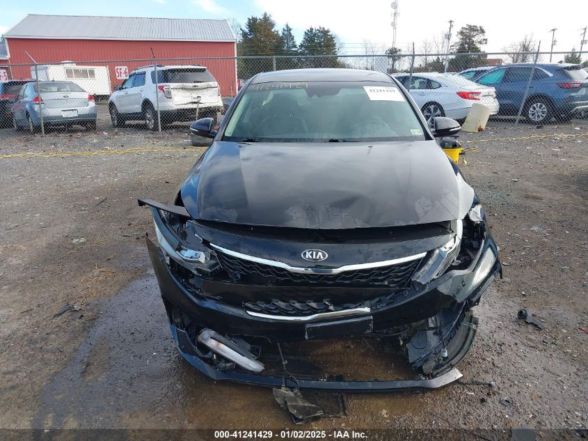 VIN 5XXGT4L3XKG307745 2019 KIA Optima, S no.13