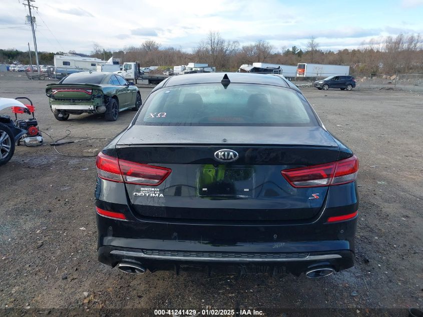 VIN 5XXGT4L3XKG307745 2019 KIA Optima, S no.17