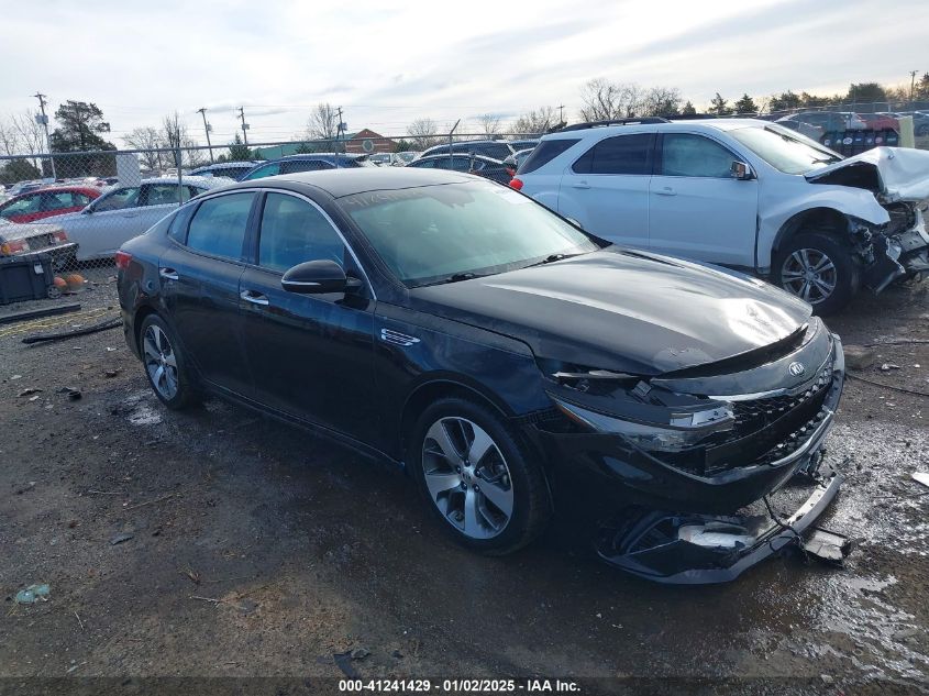 VIN 5XXGT4L3XKG307745 2019 KIA Optima, S no.1