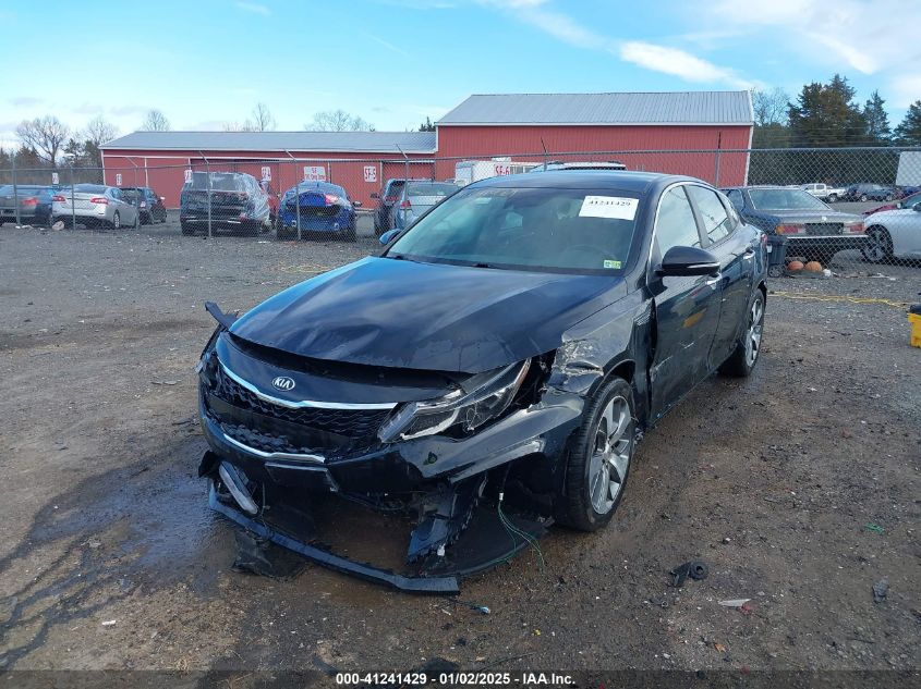 VIN 5XXGT4L3XKG307745 2019 KIA Optima, S no.6