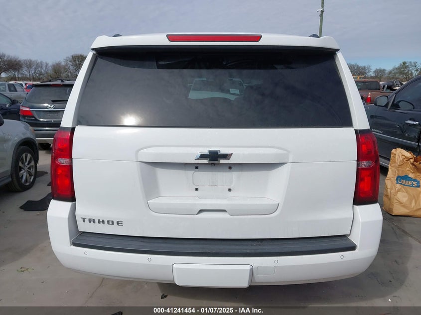 2018 CHEVROLET TAHOE C1500 LT - 1GNSCBKC0JR193421