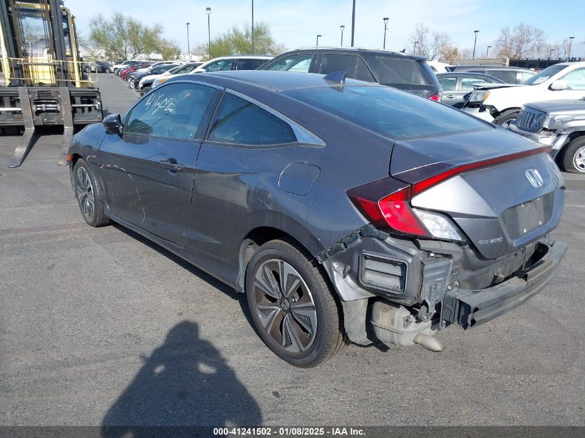 VIN 2HGFC3B33GH358260 2016 Honda Civic, Ex-T no.3