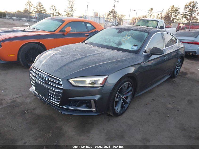 VIN WAUC4CF54JA095323 2018 Audi S5, 3.0T Premium Plus no.2