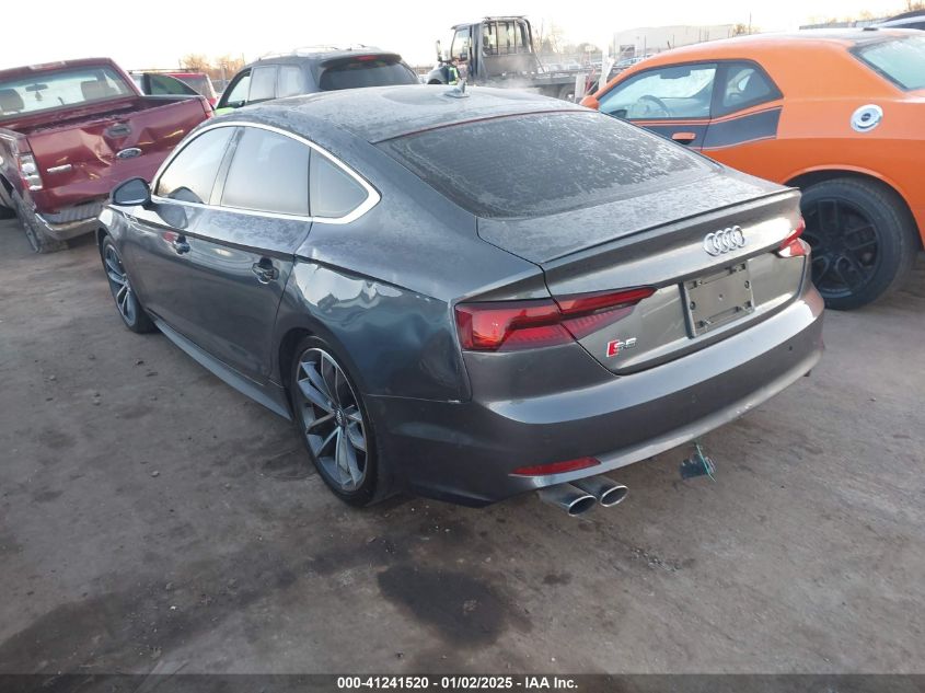 VIN WAUC4CF54JA095323 2018 Audi S5, 3.0T Premium Plus no.3