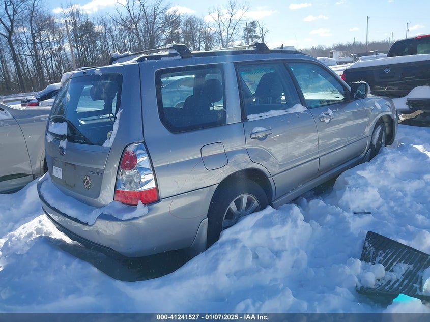 2007 SUBARU FORESTER VIN: JF1SG65687H732558
