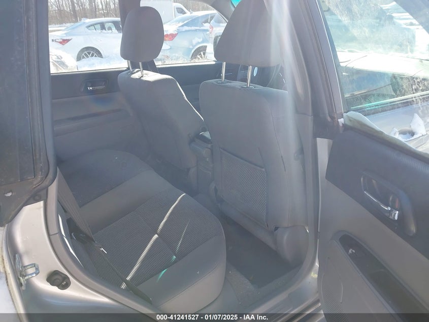 2007 SUBARU FORESTER VIN: JF1SG65687H732558