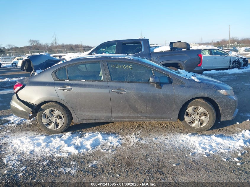 2013 HONDA CIVIC VIN: 19XFB2F51DE221218