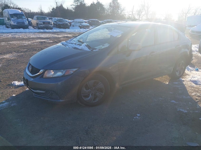 2013 HONDA CIVIC VIN: 19XFB2F51DE221218