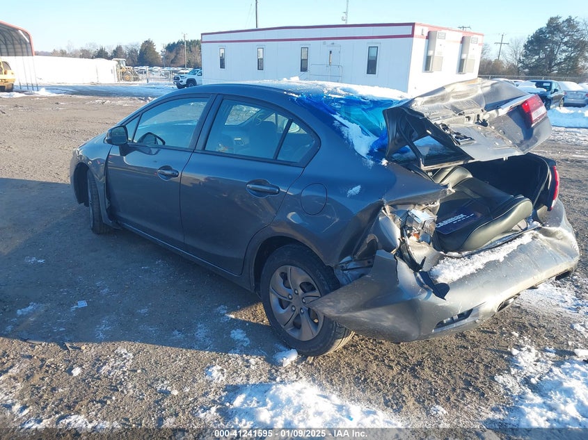 2013 HONDA CIVIC VIN: 19XFB2F51DE221218