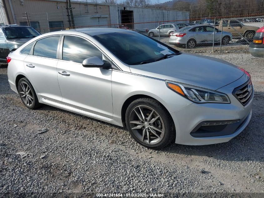 VIN 5NPE34AB0FH109171 2015 Hyundai Sonata, Sport 2.0T no.1