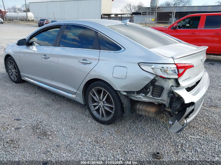 VIN 5NPE34AB0FH109171 2015 Hyundai Sonata, Sport 2.0T no.3